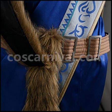 Final Fantasy XIII Yun Fang Cosplay Costume coscarnival - Hem Detail