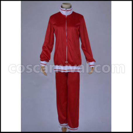 Free! Gou Matsuoka/Nagisa Hazuki Red Uniform Cosplay Costume coscarnival - Front View