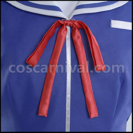 My Girlfriend and Childhood Friend Fight Too Much Chiwa Harusaki Cosplay Costume coscarnival - Hem Detail