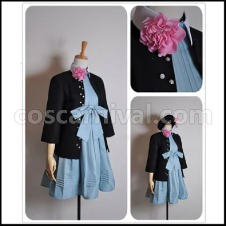 AMNESIA Heroine Cosplay Costume coscarnival - Back View