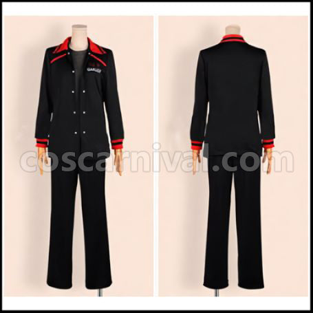 Kuroko's Basketball Kirisaki Daiichi High School Sportswear Daiki Aomine Cosplay Costume coscarnival - Front View