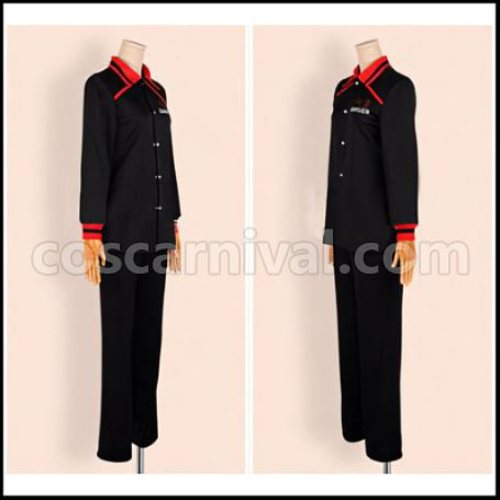 Kuroko's Basketball Kirisaki Daiichi High School Sportswear Daiki Aomine Cosplay Costume coscarnival - Back View