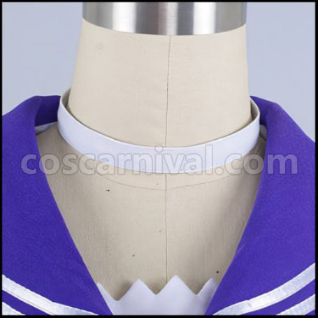 Hyperdimension Neptunia Nepgear Cosplay Costume coscarnival - Collar Design