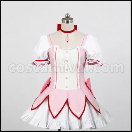 Mahou Shoujo Madoka Magica Kaname Madoka Cosplay Costume New Version by coscarnival - Front View