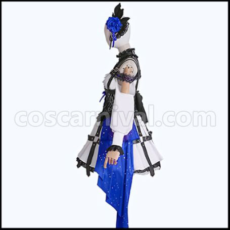 Hatsune Miku: Colorful Stage! Mafuyu Asahina Cosplay Costume coscarnival - Back View