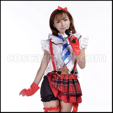 Love Live! Umi Sonoda Cosplay Costume coscarnival - Front View