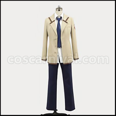 Angel Beats! SSS Uniform TK Cosplay Costume coscarnival - Front View