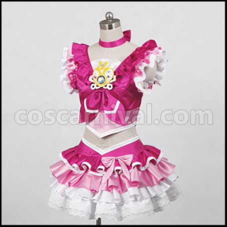 Suite PreCure Hibiki Hojo / Cure Melody Cosplay Costume Modified Version coscarnival - Back View