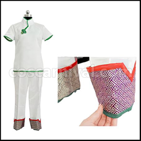 Hozuki's Coolheadedness Hakutaku Cosplay Costume coscarnival - Detail Close-up