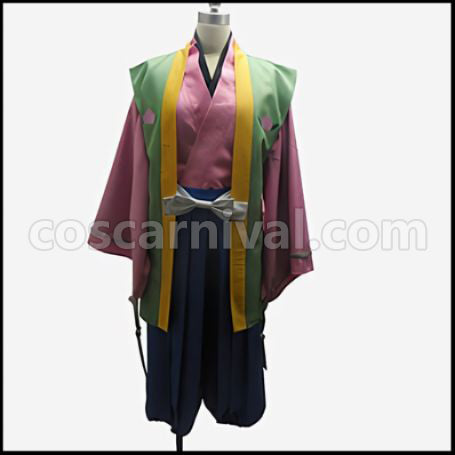 Hozuki's Coolheadedness Momotaro Cosplay Costume coscarnival - Front View