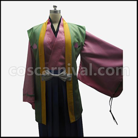 Hozuki's Coolheadedness Momotaro Cosplay Costume coscarnival - Back View