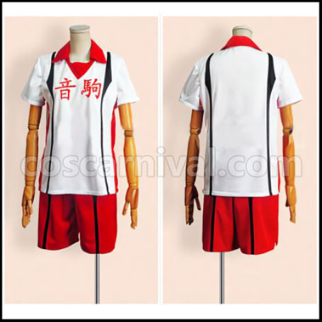 Haikyuu!! Nekoma High School Volleyball Club Kenma Kozume Uniform Cosplay Costume coscarnival - Front View