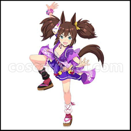 Uma Musume Pretty Derby Inari One Cosplay Costume coscarnival - Front View