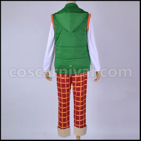 Free! Rin Matsuoka Childhood Memory Cosplay Costume coscarnival - Side Profile