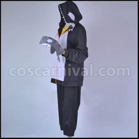 Free! Makoto Tachibana Orca Cosplay Costume coscarnival - Back View