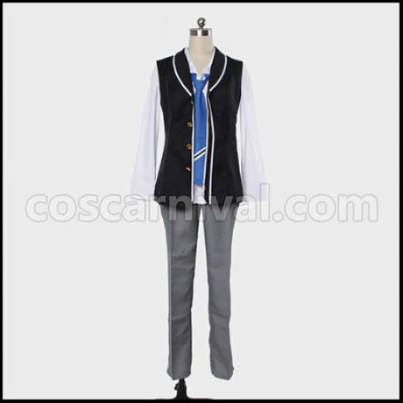 Kamigami no Asobi Loki Laevatein Cosplay Costume coscarnival - Back View