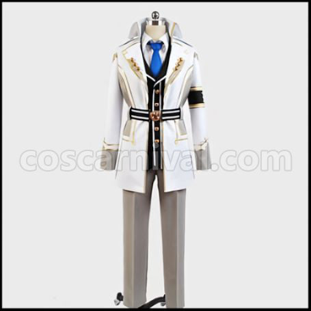 Kamigami no Asobi Apollon Agana Belea School Uniform Cosplay Costume coscarnival - Front View