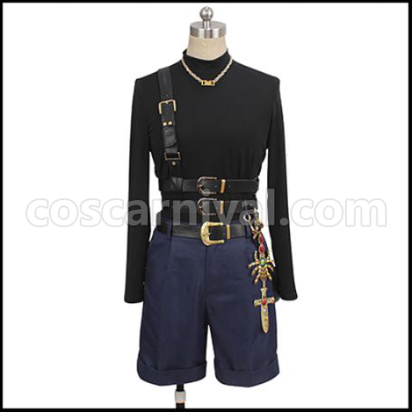 Paradox Live AMPRULE Yeong Dongha Cosplay Costume coscarnival - Collar Design