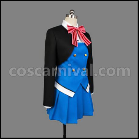 Kin-iro Mosaic Shinobu Omiya Cosplay Costume coscarnival - Back View