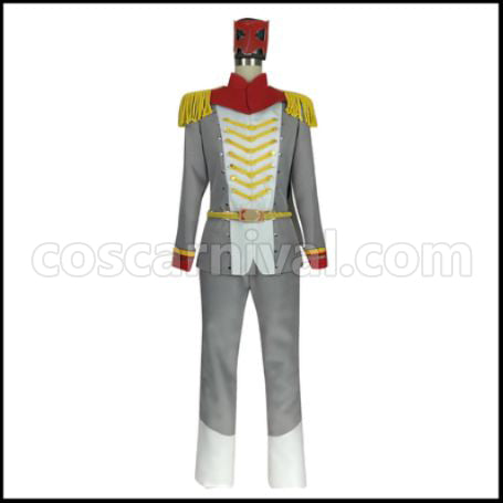 Persona 5 Crow / Akechi Goro Cosplay Costume coscarnival - Front View
