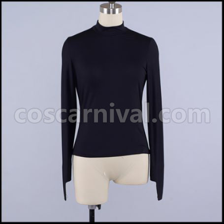 Gintama The Final Movie Shinpachi Shimura Cosplay Costume New Version coscarnival - Back View