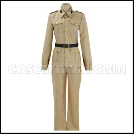Axis Powers Hetalia Italy/Romano/South Italy Cosplay Costume coscarnival - Front View