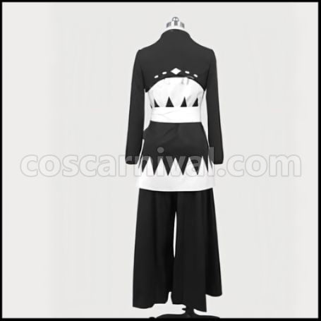Hakuoki 2010 Calendar Saito Hajime Black Cosplay Costume coscarnival - Back View