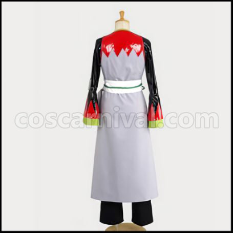 Hakuoki 2010 Calendar Okita Souji Cosplay Costume coscarnival - Back View