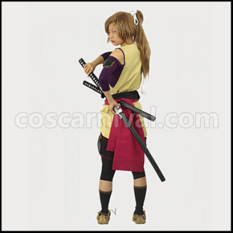 Hakuoki: Demon of the Fleeting Blossom Heisuke Todo Western Outfit Cosplay Costume coscarnival - Back View
