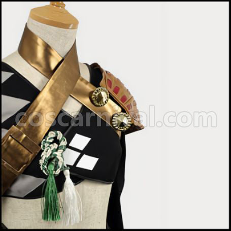 Hakuoki 2010 Calendar Sanosuke Harada Cosplay Costume coscarnival - Collar Design