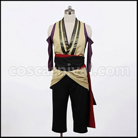 Hakuoki: Demon of the Fleeting Blossom Heisuke Todo Cosplay Costume coscarnival - Front View
