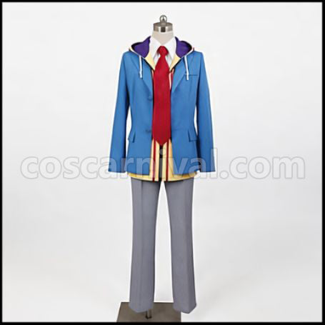 Hakuoki: Demon of the Fleeting Blossom Heisuke Todo SSL Cosplay Costume coscarnival - Front View
