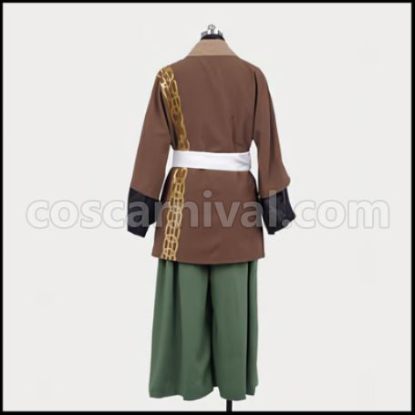 Hakuoki: Demon of the Fleeting Blossom Okita Souji Cosplay Costume coscarnival - Side Profile