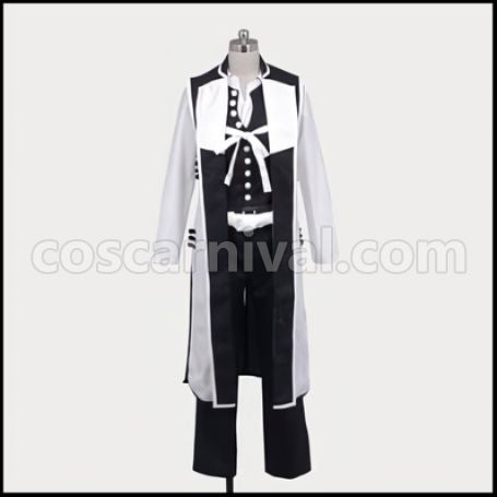 Hakuoki: Demon of the Fleeting Blossom Sanosuke Harada Cosplay Costume coscarnival - Front View