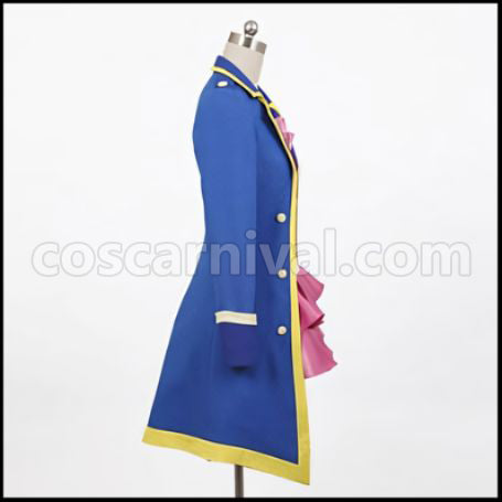 Detective Opera Milky Holmes Genius4 Toyama Saku Cosplay Costume coscarnival - Back View