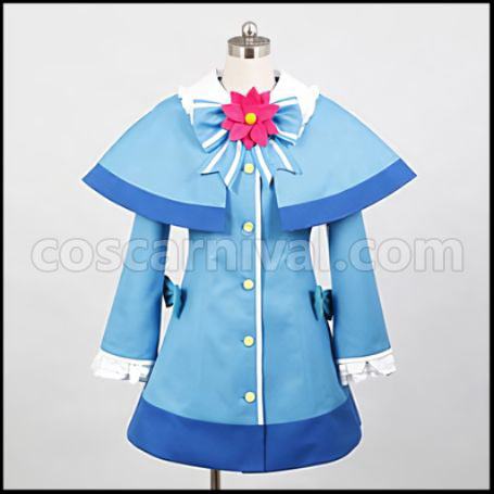 Detective Opera Milky Holmes Cordelia Glauca Cosplay Costume coscarnival - Front View