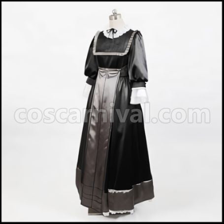 GOSICK Gothic Victorique de Blois Cosplay Costume Dress coscarnival - Back View
