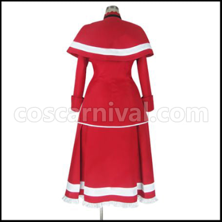 Mobile Suit Gundam: Iron-Blooded Orphans Kudelia Cosplay Costume coscarnival - Back View