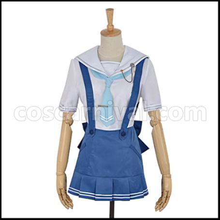 Love Live! School Idol Festival Marine Edition UR Rin Hoshizora Cosplay Costume coscarnival - Front View