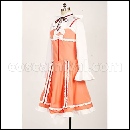 My Little Sister Can't Be This Cute Kuroneko Maid Outfit Cosplay Costume coscarnival - Back View
