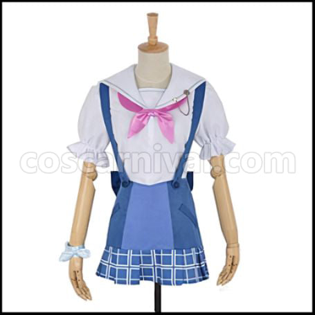 Love Live! School Idol Festival Marine Edition UR Nico Yazawa Cosplay Costume coscarnival - Front View