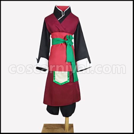 Hozuki's Coolheadedness Komon Zombie Sister Cosplay Costume coscarnival - Front View