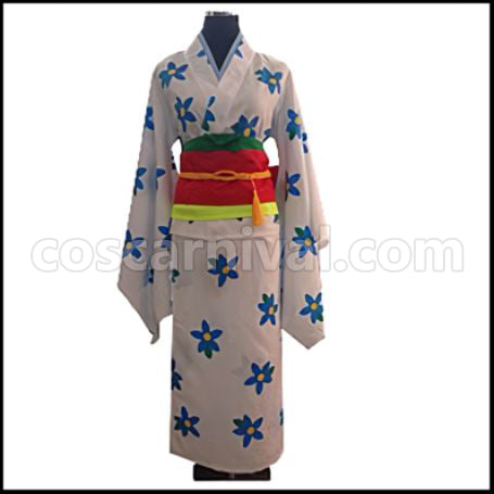 Hozuki's Coolheadedness Zashiki-warashi Niko Cosplay Costume coscarnival - Front View