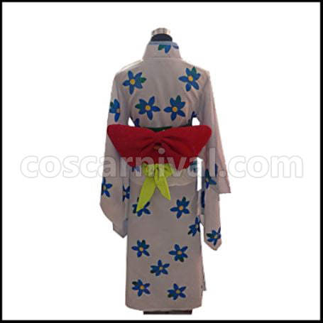 Hozuki's Coolheadedness Zashiki-warashi Niko Cosplay Costume coscarnival - Back View