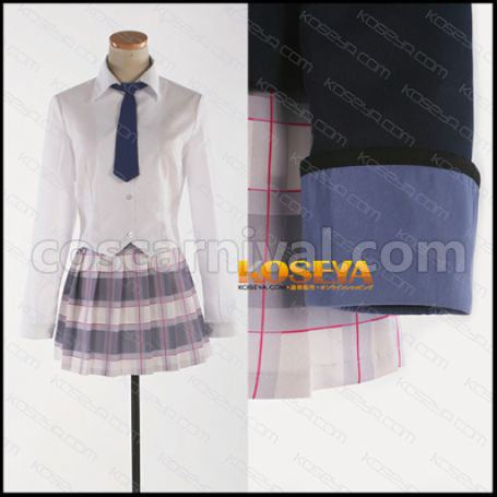 Love Live! School Idol Festival Nozomi Tojo Uniform Cosplay Costume coscarnival - Back View