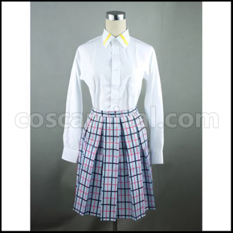 Little Busters! Rin Natsume Cosplay Costume coscarnival - Side Profile