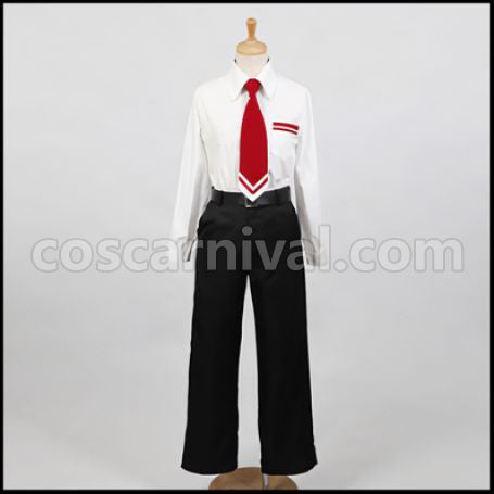 Aria the Scarlet Ammo Kinji Toyama Cosplay Costume coscarnival - Detail Close-up