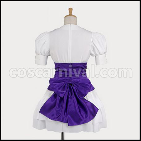 Macross F Sheryl Nome Gemini Formal Dress Cosplay Costume coscarnival - Back View