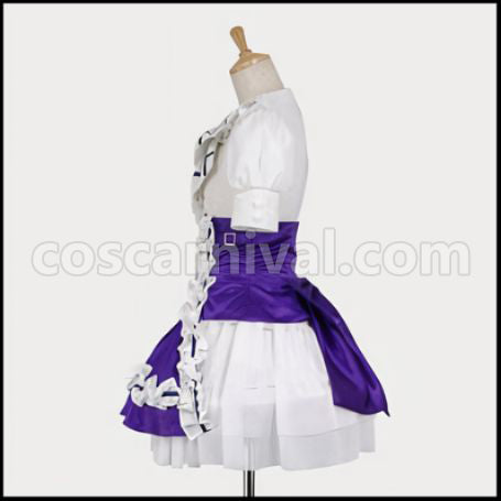 Macross F Sheryl Nome Gemini Formal Dress Cosplay Costume coscarnival - Side Profile