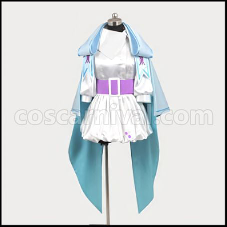 Macross Frontier the Movie Sheryl Nome White Rabbit Cosplay Costume coscarnival - Front View